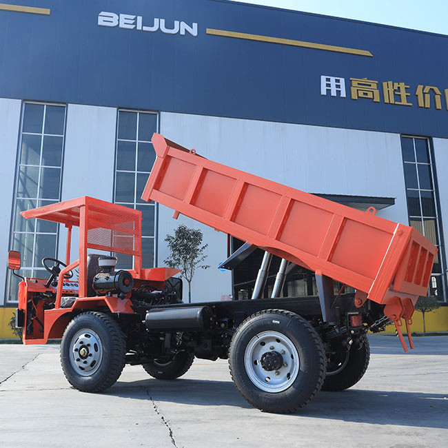 Portable 5 Ton Articulated Truck Underground Mining Transportation Tipper 4*2
