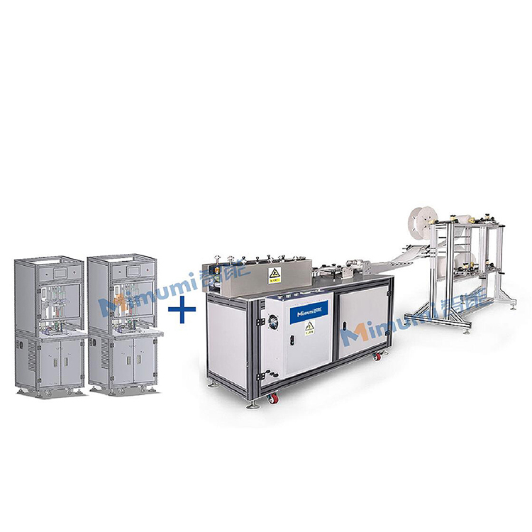 8.5kw 3 Ply Face Mask Manufacturing Machine Semi Automatic 1 Year Warranty