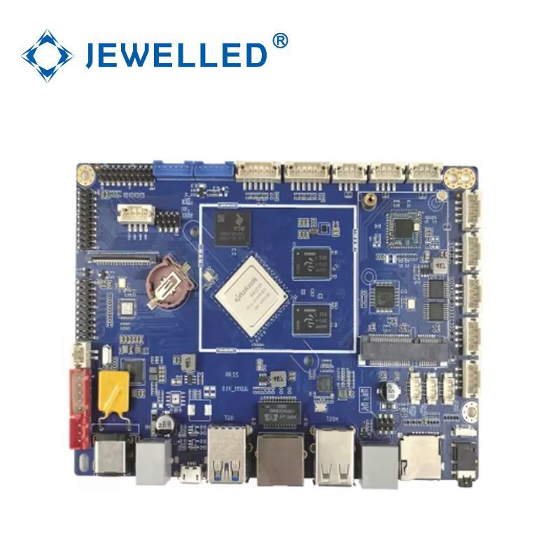 China LVDS EDP Display Motherboard I2C/ USB Interface PCBA Board Support Android Linux OS on sale