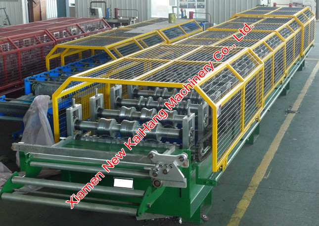 Trapezoidal Roof Panel Roll Forming Machine With PLC Control System