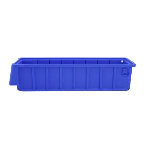 Office Storage Solution Plastic Parts Bin Box with Dividers and Stacking Design