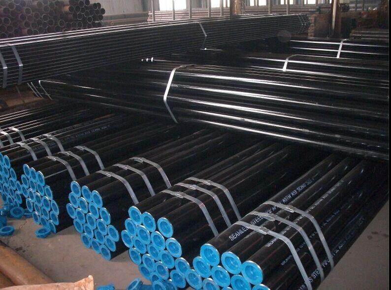 ASTM A106 A53 Seamless Steel Round Pipe / 28 Inch Round Carbon Steel Tube