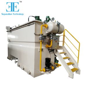  3600*1700*1850mm Specification DAF System with 0.1kw Skimmer and 0.55kw Coagulate Agitator for Water Treatment Manufactures