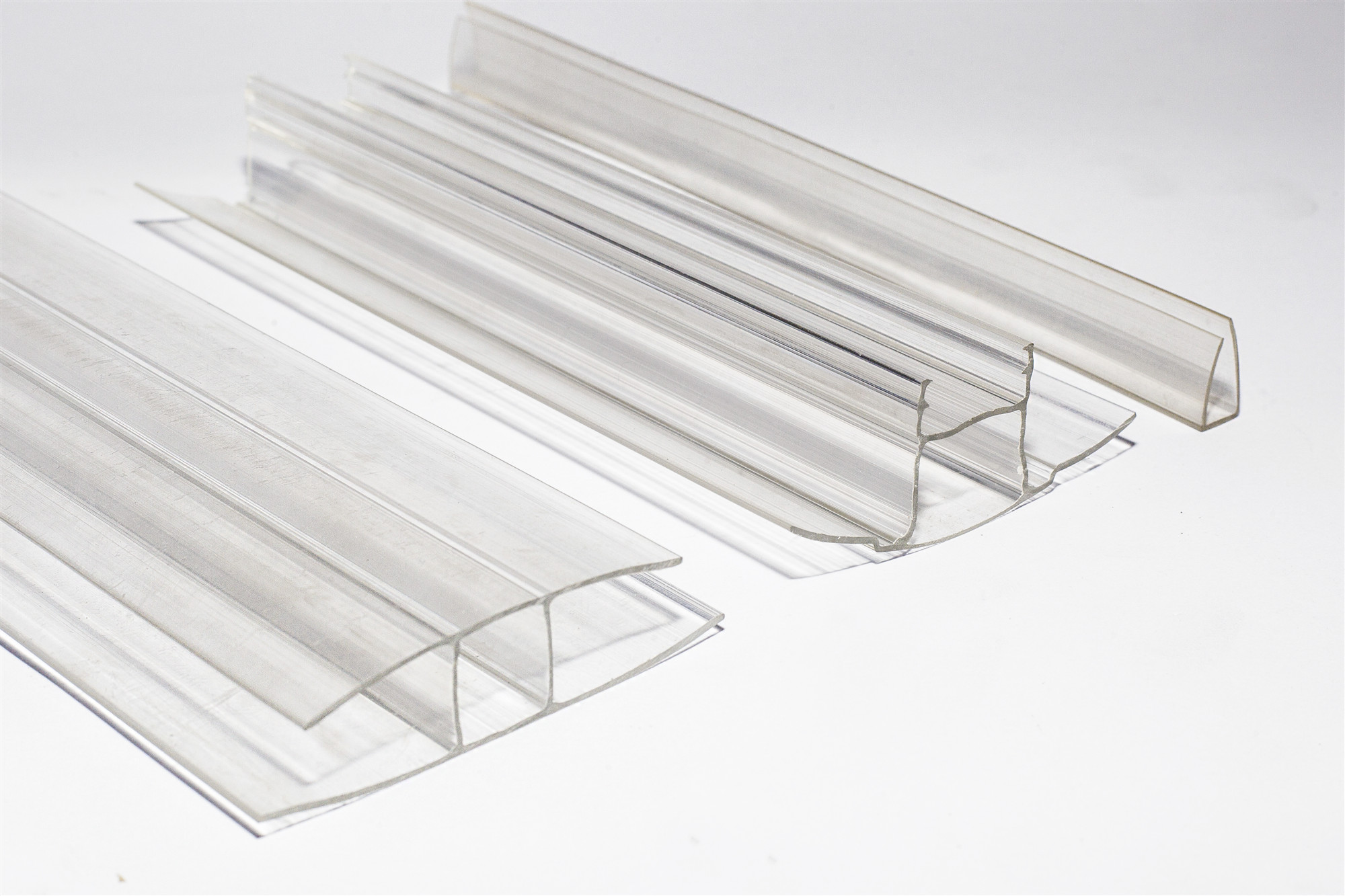 4mm-20mm Thickness U Profile Polycarbonate Customized