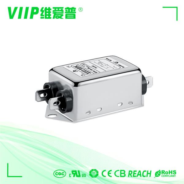 House Appliance AC Line EMI Filter Single Phase 10Khz-30MHZ For Fitness
