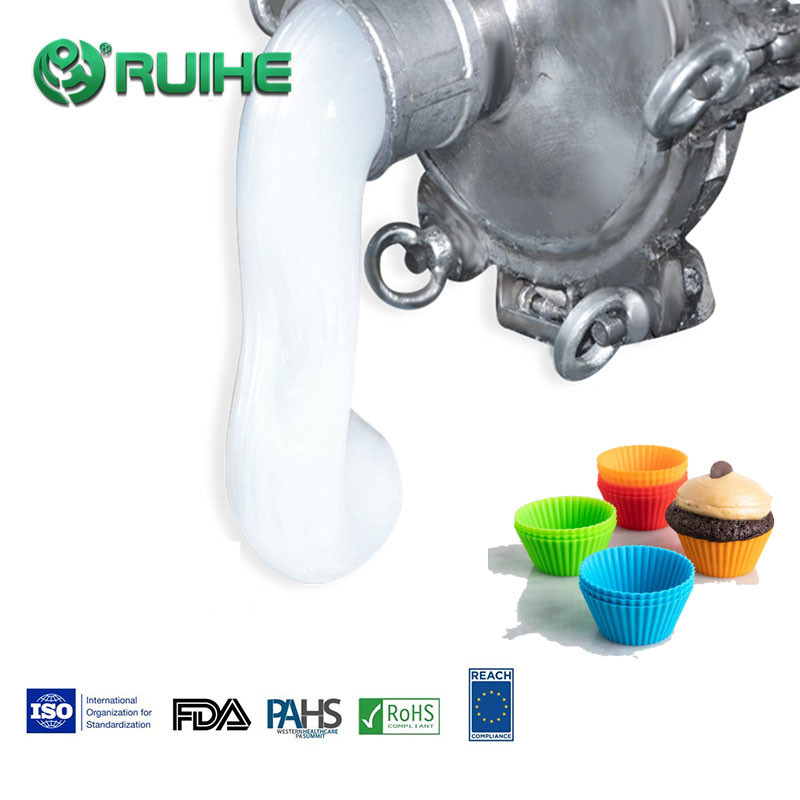 UL94 V-0 Food Grade Liquid Silicone Rubber 100000Cps Viscosity