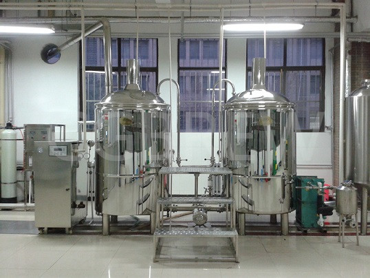 300L commercial beer brewing equipment for restaurant with detailed manual