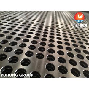 ASME SA336 F5N Heat Exchanger Tubesheet