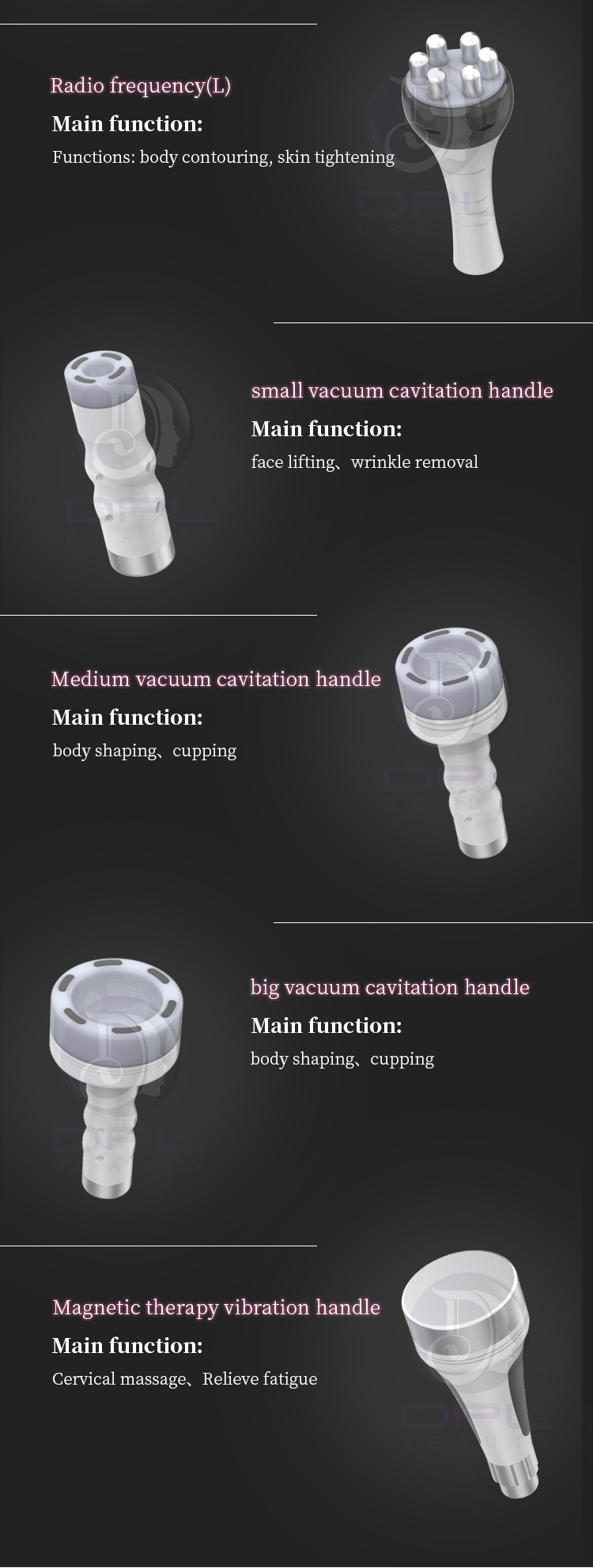 Lipo 8 In 1 80k Ultrasonic Vacuum Cavitation Machine Body Slimming Professional
