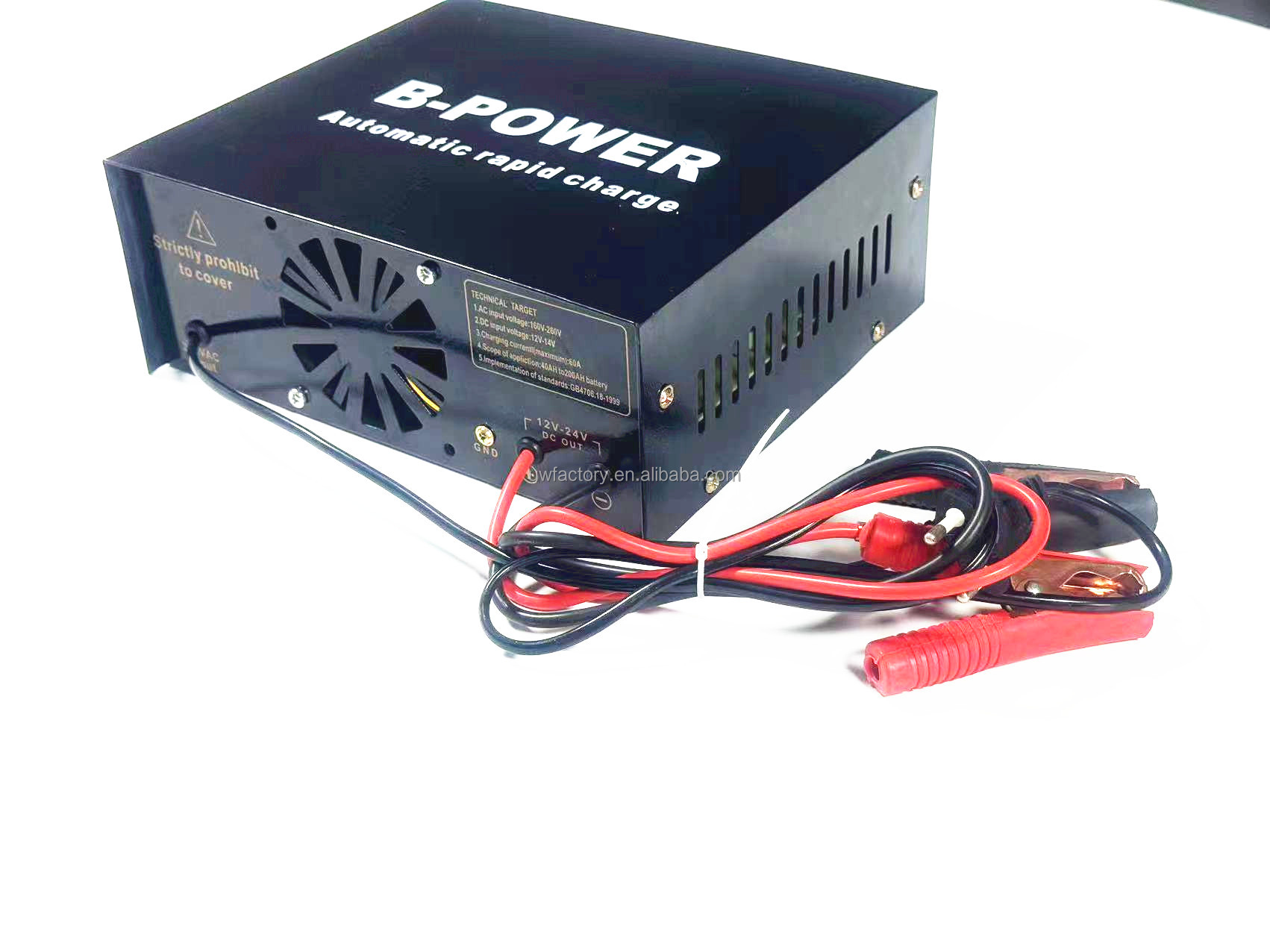 Power Supply Adapter 12V 24V/10A Intelligent Car Battery Charger Pulse Repair Universal AGM GEL VRLA Lead Acid Battery