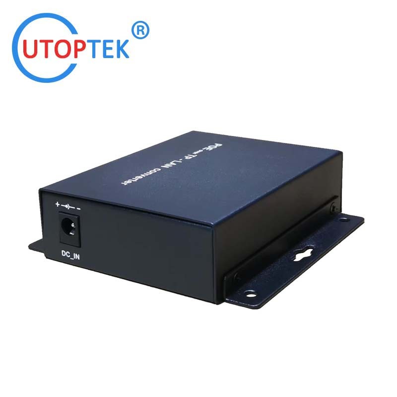 UT-1E1EP-S/M POE RJ45 over 2wire TP-LAN extender EOC Converter 500meters for outdoor/indoor/elevator IP camera