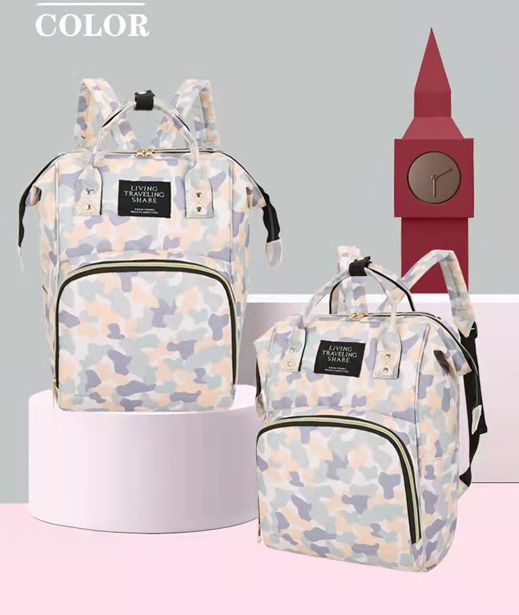 Waterproof Oxford Mommy Diaper Bag Convenient Travel Mother Care