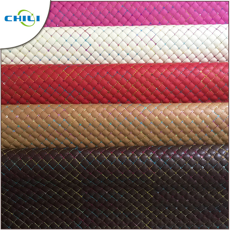2019 Fashionable New Design Embossed Rexine Shoe Leather