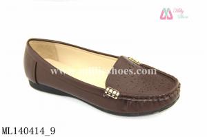 China glay Loafer Shoes Woman Cheap Price Wholesale Milly Shoes  (ML140414_9) on sale