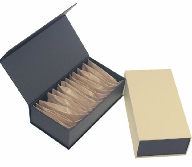 Free sample Luxury velvet drawer packaging perfume custom paper box with logo stamping golden,headband packaging box for