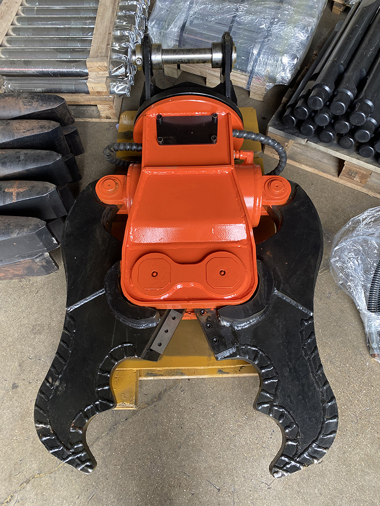Double Cylinder Metal Excavator Scrap Shear Concrete Scrap Building Demolition