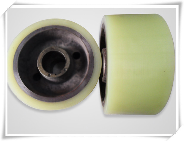 Any Size Any Color Oil Resistant Aging Resistant Polyurethane Wheels Coating with Iron Core