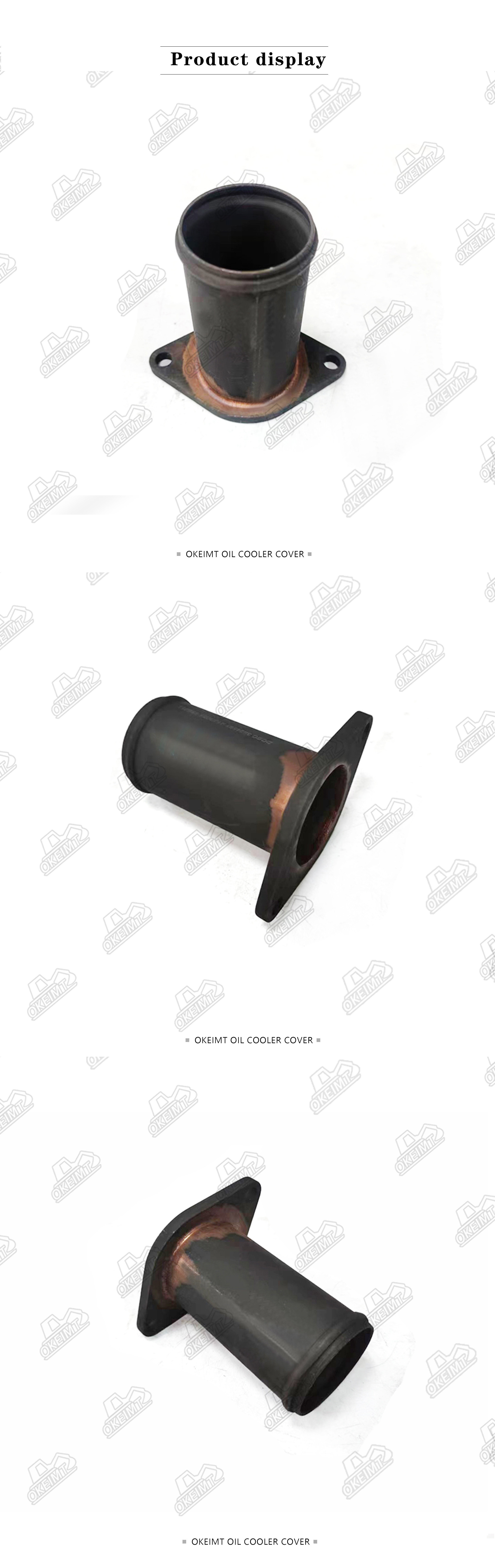 3924591 Water Outlet Connection For Cummins 6D114 Diesel Engine 112mm