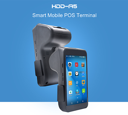 Main Display 5.5inch IPS HD720P Android POS Terminal with Touch Screen and Printer