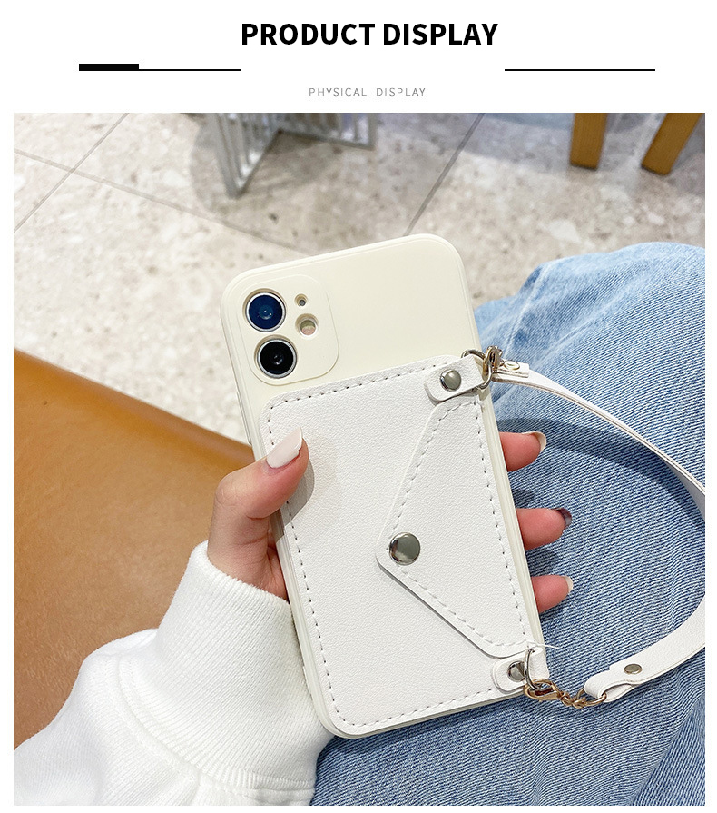 Mobile Phone Cases 2023 TPU Leather Wallet Bag for iPhone 11 12 13 14 15 Pro Max XS XR