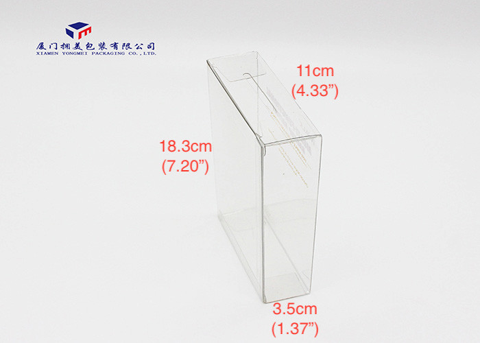 PET Plastic Box 0.3mm Thickness l Clear Plastic Box Packaging 11cmX3.5cmX18.3cm