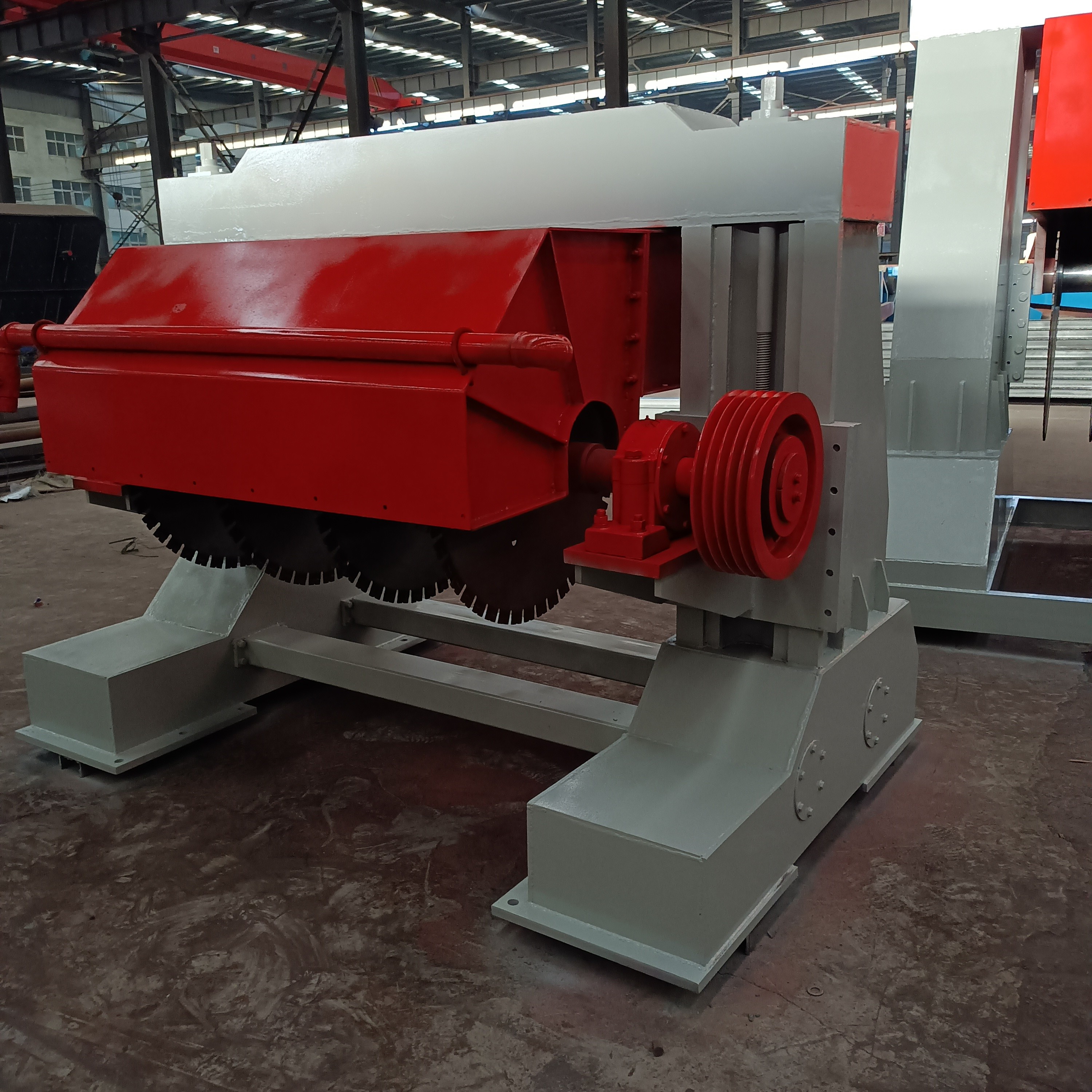 Horizontal Blade Stone Cutting Machine Multiblade Vertical Saw And Single 630mm