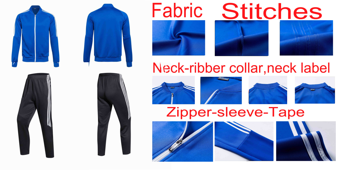 Autumn And Winter Running Tracksuit For Men Sports Stand Neck Lightweight