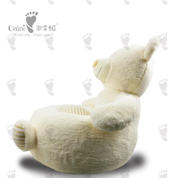 Child Friendly Stuffed Animal Sofa Couches Baby Infant Mothercare Grey Plush