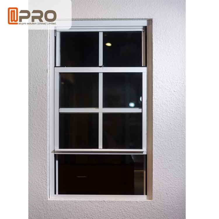 Double / Single Glazing Sash Track Window Good Ventilation Easy Cleaning