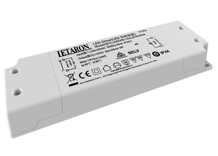 CE Certified Slim Waterproof LED Driver For Backlit Mirror Intelligent Lighting