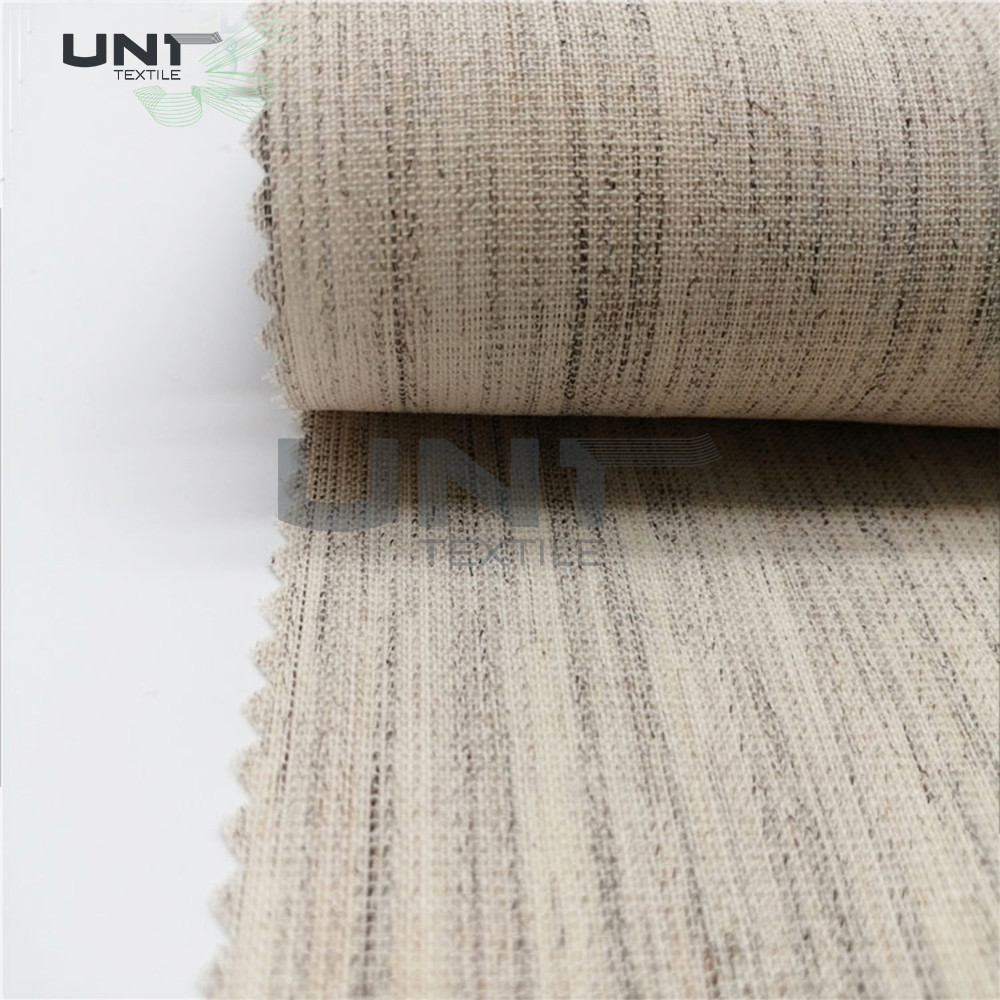 Elastic Heavy Weight Horsehair Canvas Interlining For Uniform Jacket