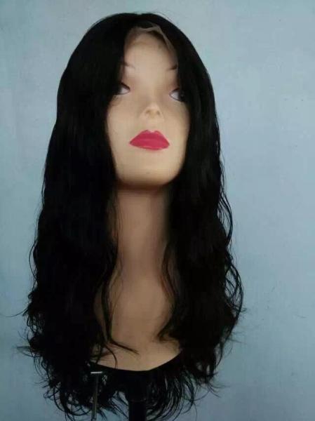 16 Inches Single Knots Lace Front Eueopan Virgin Hair Jewish Wigs Natural