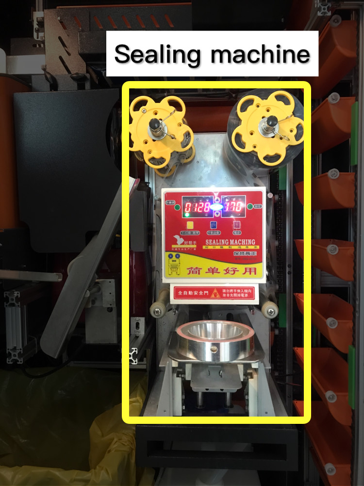 Fresh Orange Juice Vending Machine With Cooling System Instant Orange Vending Machine for Commercial Use