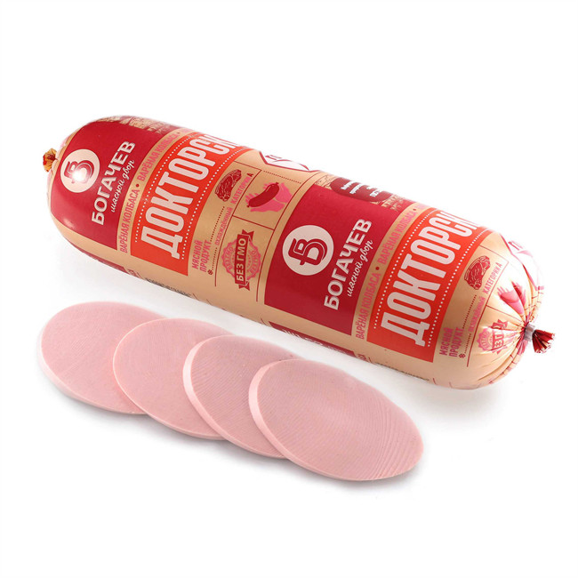Artificial Sausage Casing Customized Printing Available Plastic Sausage Casing