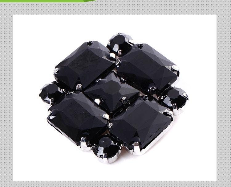 Promotion Luxury Shoes Buckles Accessory Vintage Style Kirsite Material