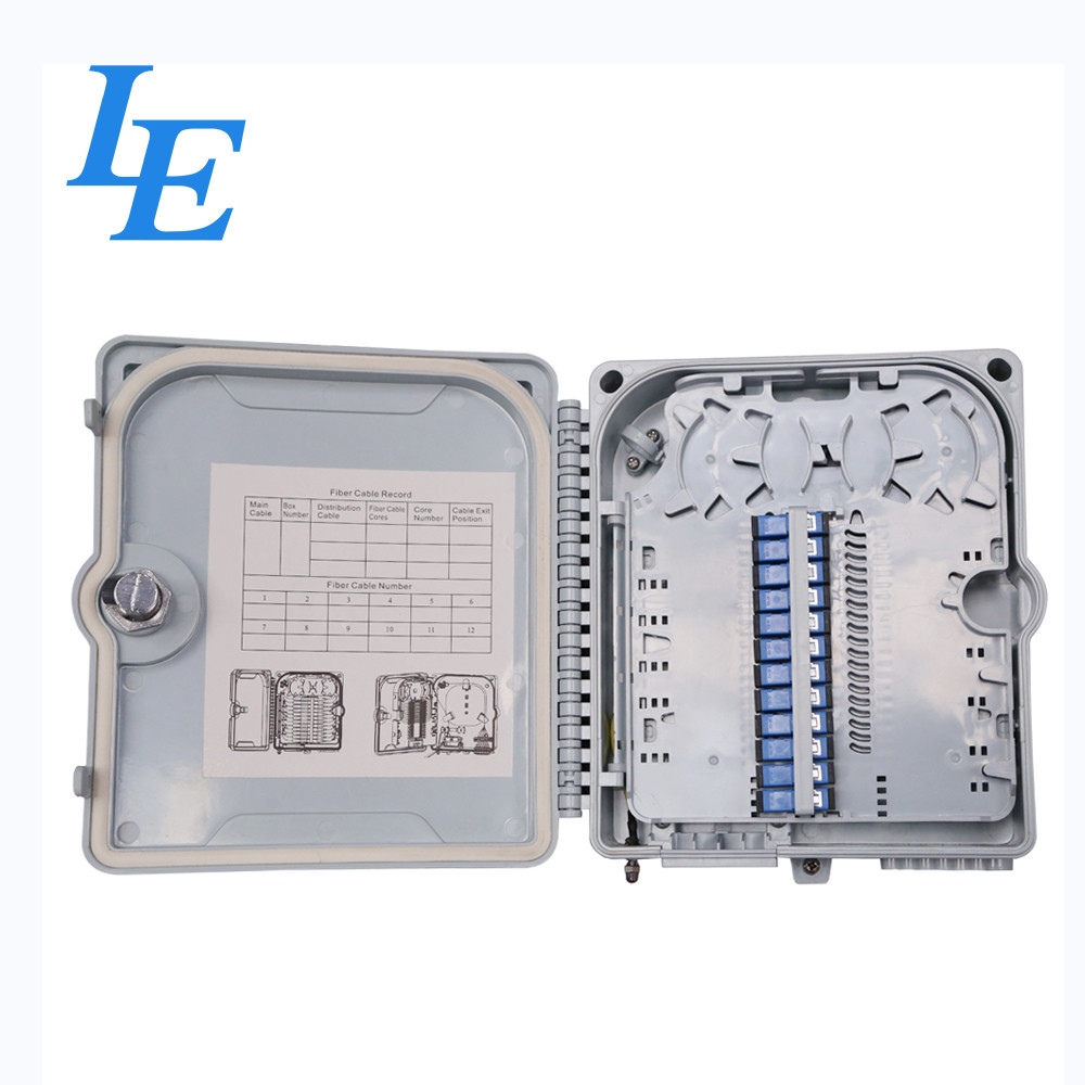 OEM 8 Cores Ripcord ABS Fiber Optic Distribution Box