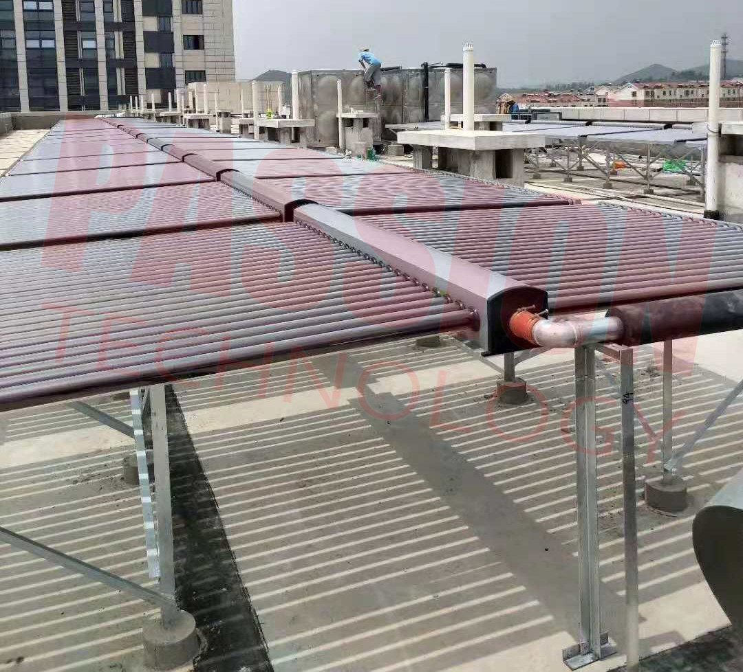 High Technology Vacuum Tube Solar Collector System For Solar Pool Heating