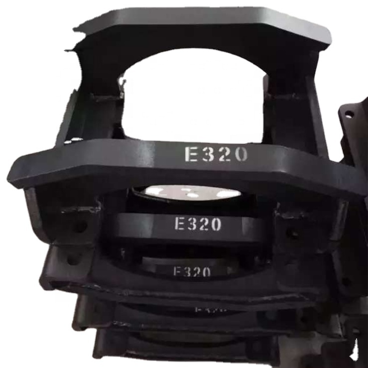 400X75.5X74 Rubber Track Shoe Assembly for D3 Heavy Bulldozer Undercarriage Repair