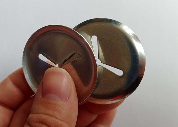 SS304 Round Type Speed Clips Washer For Fixing 3mm Insulation Weld Pins