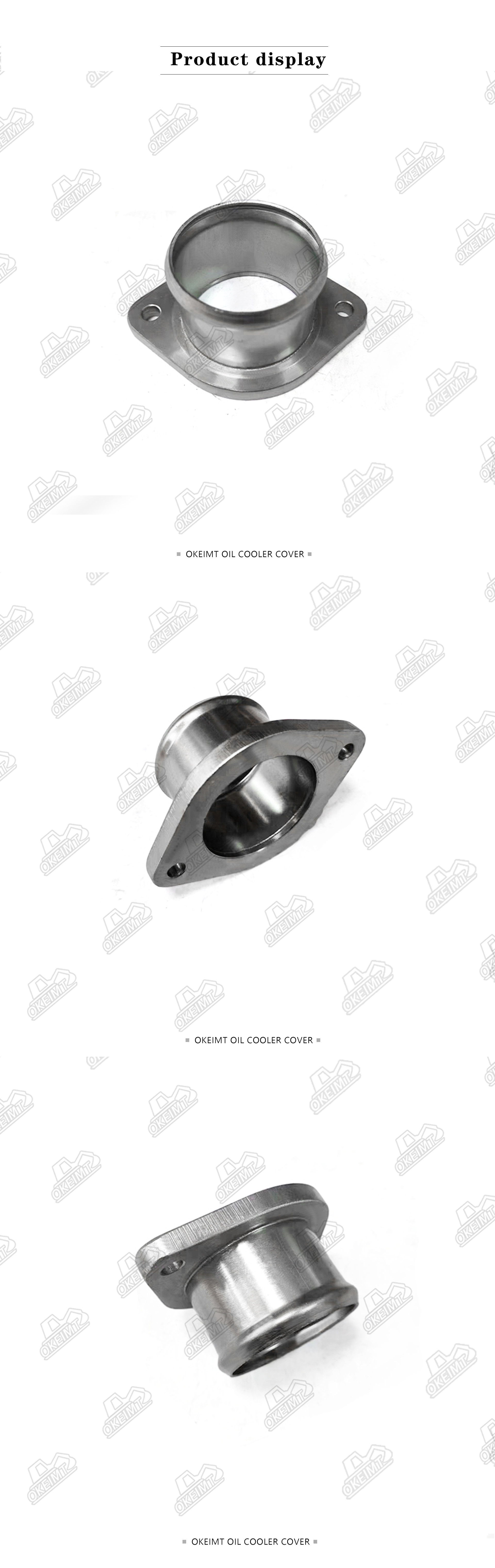 4975016 Water Outlet Connection For Cummins 6D114 Diesel Engine 52mm