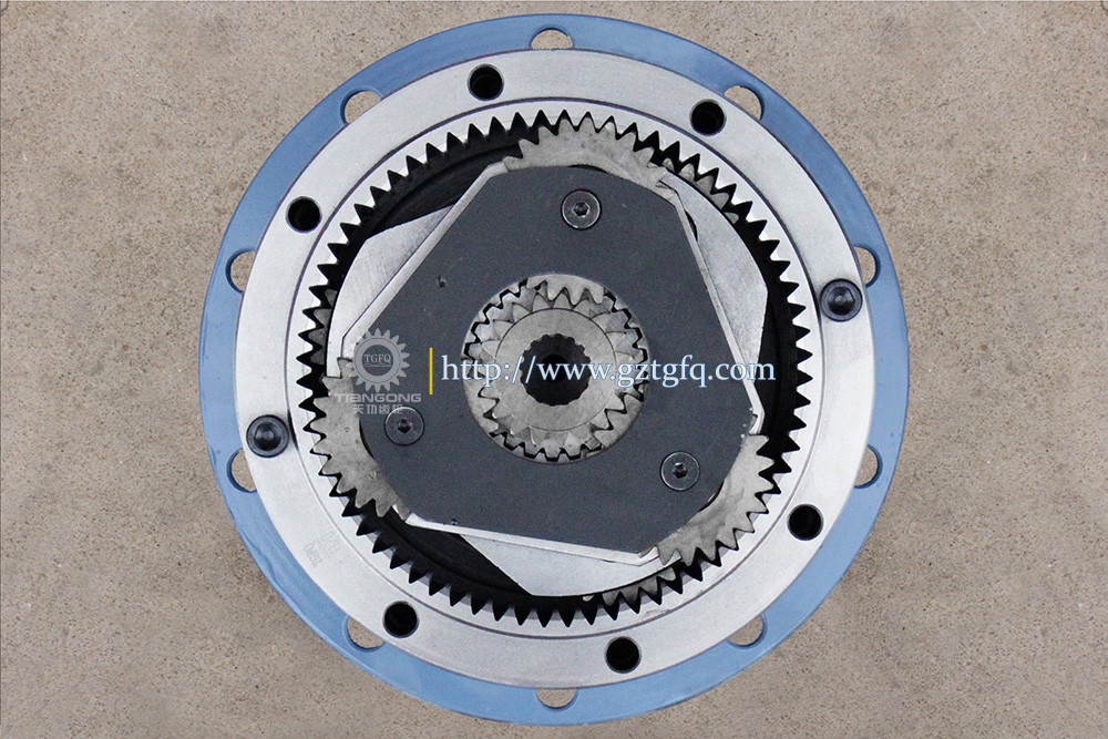 SH120 Excavator Swing Gearbox For LN002340 SH120A3
