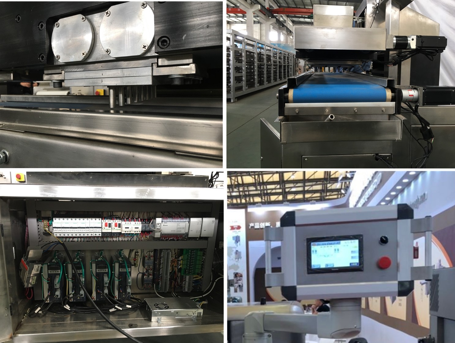 Multi Color 100kg/H Chocolate Moulding Machine
