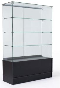  Free Standing Glass Display Cabinet For Crystals Providing Maximum Exposure Manufactures