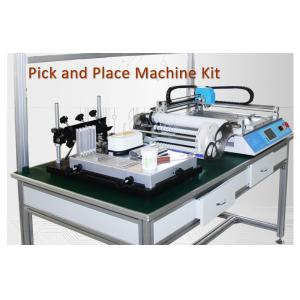 Small SMT Pick And Place Machine Kit with Stencil Printer CHMT36 LED Mounting