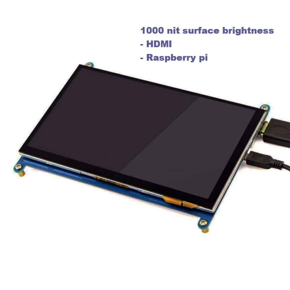 Raspberry PI 7 Inch HDMI TFT LCD Display With Capacitive Touch Screen