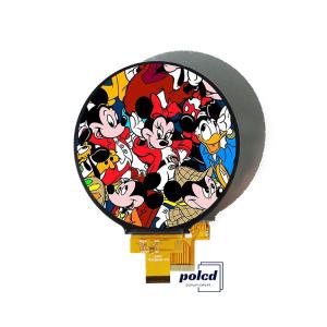 Polcd 4 inch Round Circular TFT Display 720x720 MIPI interface 30 Pins ST7703