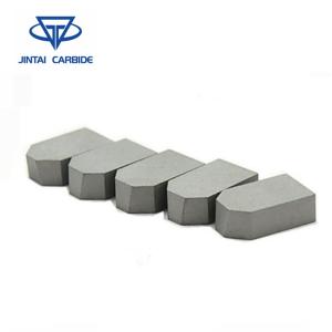 Brazed Tip Tungsten Carbide Inserts , Carbide Cutting Inserts For Hand Tool