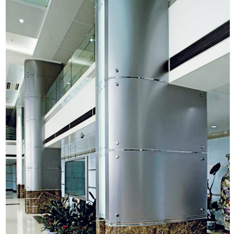 Alloy Aluminum Metal Cladding Facade Sheets For Curtain Wall Building