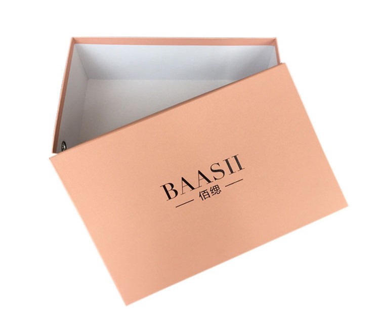 Handmade Custom Printed Corrugated Box For Shoes Clothing Packing