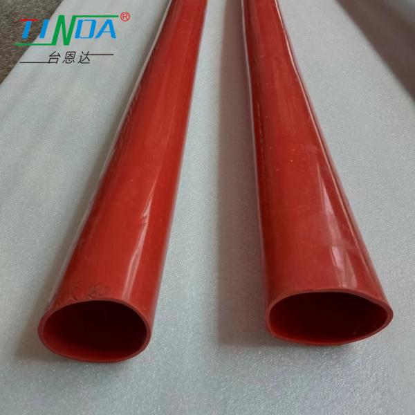 Precision Red Corona Rubber Sleeve Wearproof With Good Abrasion Resistance UV